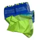 Cobalt Blue & Parrot Green