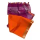 Dark Magenta & Neon Orange__OmenSilks