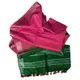 Fern Green & Hot Pink__OmenSilks