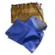 Golden Brown & Blue__OmenSilks