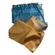 Mooonstone Cyan & Sweetcorn Tan__OmenSilks