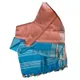 Pacific Cyan & Bittersweet Pink__OmenSilks