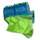 Pacific Cyan & Neon Green__OmenSilks