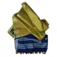 Royal Blue & Pear Green__OmenSilks