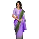 Amethyst Purple & Moss Green__OmenSilks