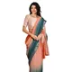Mango Orange & Teal Green__OmenSilks