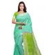 Aquamarine Turquoise & Apple Green__OmenSilks