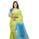 Chartreuse Yellow & Capri Cyan__OmenSilks
