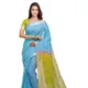 Cyan & Pear Green__OmenSilks