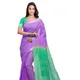 Lilac Purple & Aquamarine Turquoise__OmenSilks