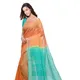 Pumpkin Orange & Turquoise__OmenSilks