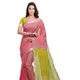 Coral Pink & Pear Green__OmenSilks