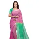 Flamingo Pink & Aquamarine Turquoise__OmenSilks