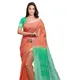 Tangelo Orange & Aquamarine Turquoise__OmenSilks