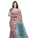 Tumbleweed Tan & Cerulean Blue__OmenSilks