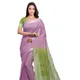 Mauve Purple & Moss Green__OmenSilks