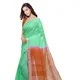 Aquamarine Turquoise & Mohangni Orange__OmenSilks
