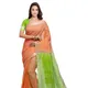 Pumpkin Orange & Apple Green__OmenSilks