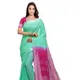 Aquamarine Turquoise & Raspberry Pink__OmenSilks