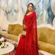 Cheery Red__Sareevillaglam 