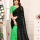 Green::Black__Anand Saree