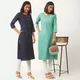 Blue & Light Green__Shcon Fashion -  Online Shopping