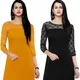 Yellow & Black__Shcon Fashion -  Online Shopping
