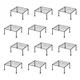 pack of 12__Urban Patio