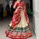 White__The lehenga's luxe