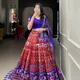 Navy Blue__The lehenga's luxe