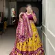 Yellow__The lehenga's luxe