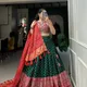 Green__The lehenga's luxe