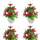 Pack Of 4__Chaudhary Flower