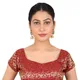 Maroon__blouse bazaar