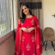 Red__Libas Kurta
